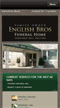 Mobile Screenshot of englishbrosfuneralhome.com